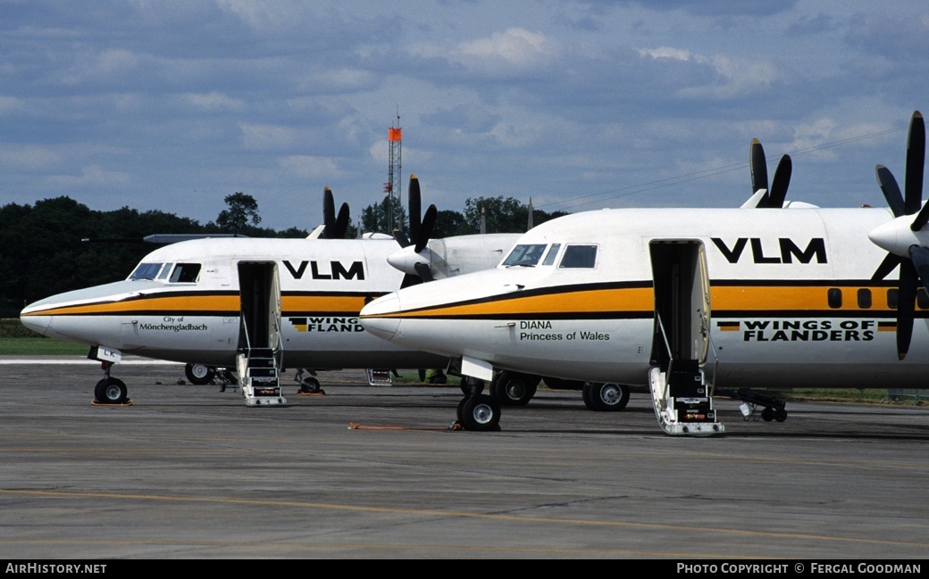 Aircraft Photo of OO-VLK | Fokker 50 | VLM Airlines | AirHistory.net #78553