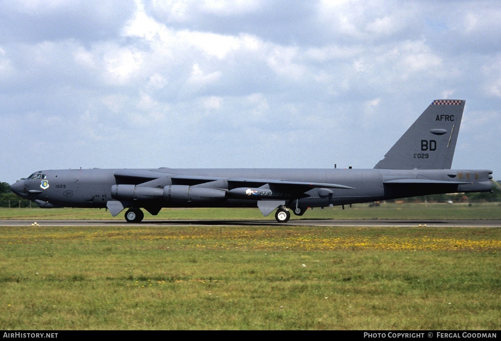 Aircraft Photo of 61-0029 / AF61-029 | Boeing B-52H Stratofortress | USA - Air Force | AirHistory.net #78554