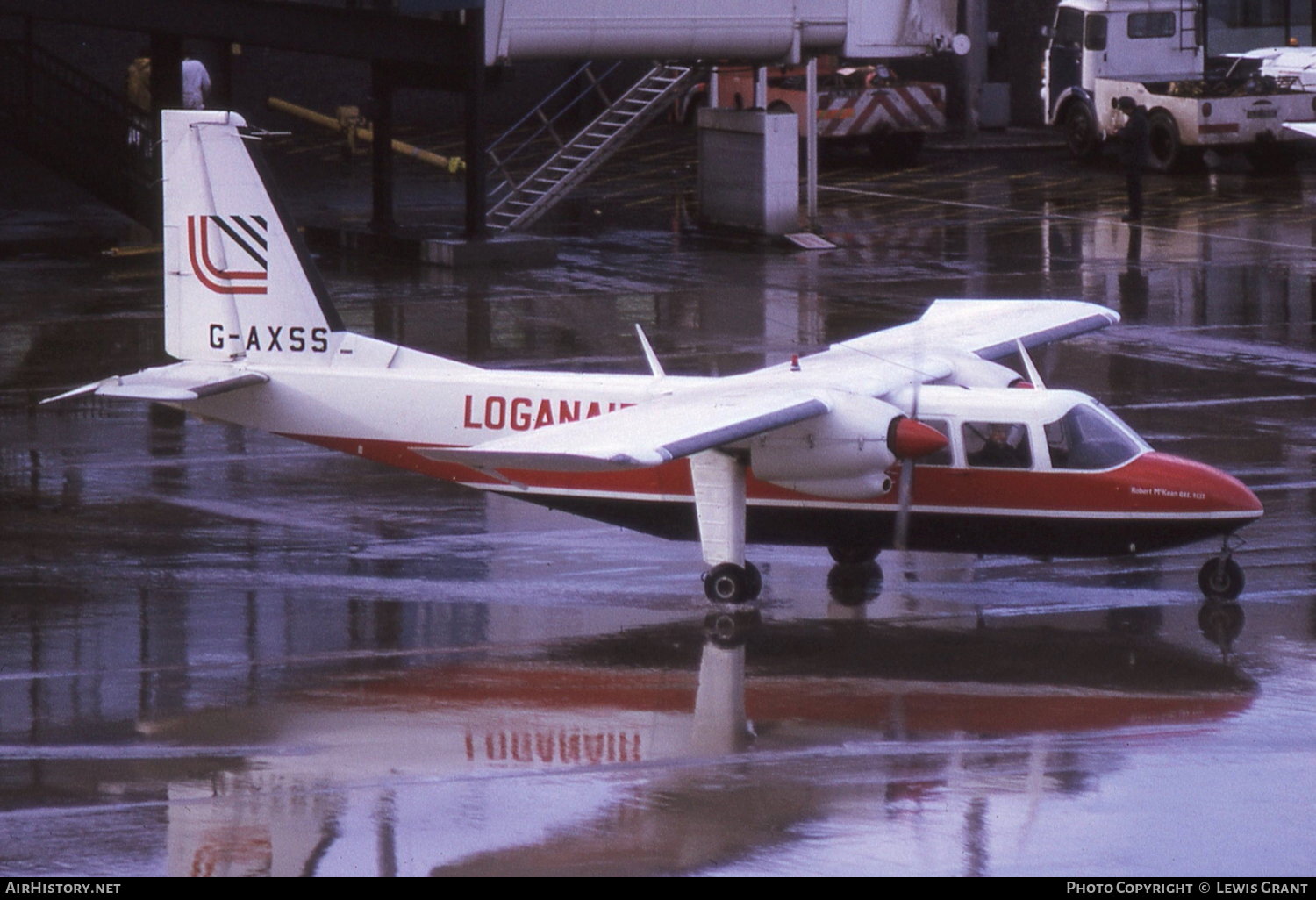 Aircraft Photo of G-AXSS | Britten-Norman BN-2A Islander | Loganair | AirHistory.net #78598