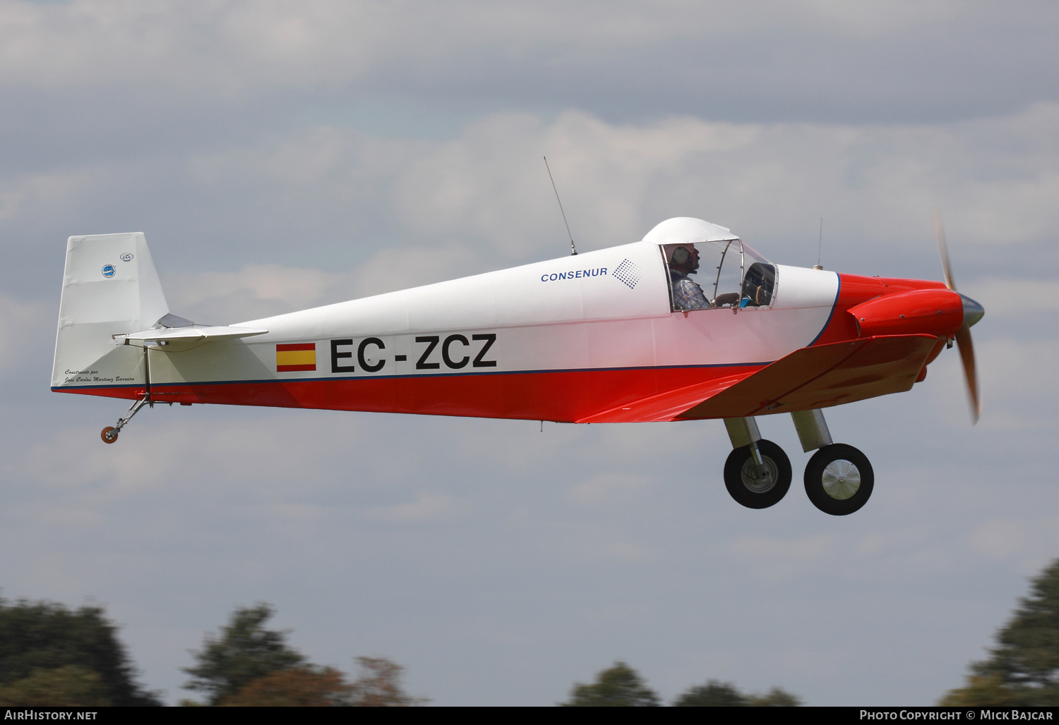 Aircraft Photo of EC-ZCZ | Jodel D-92 Bebe | AirHistory.net #78605