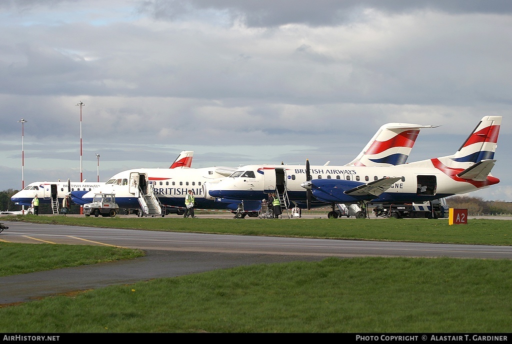 Aircraft Photo of G-LGNE | Saab 340B | British Airways | AirHistory.net #78615