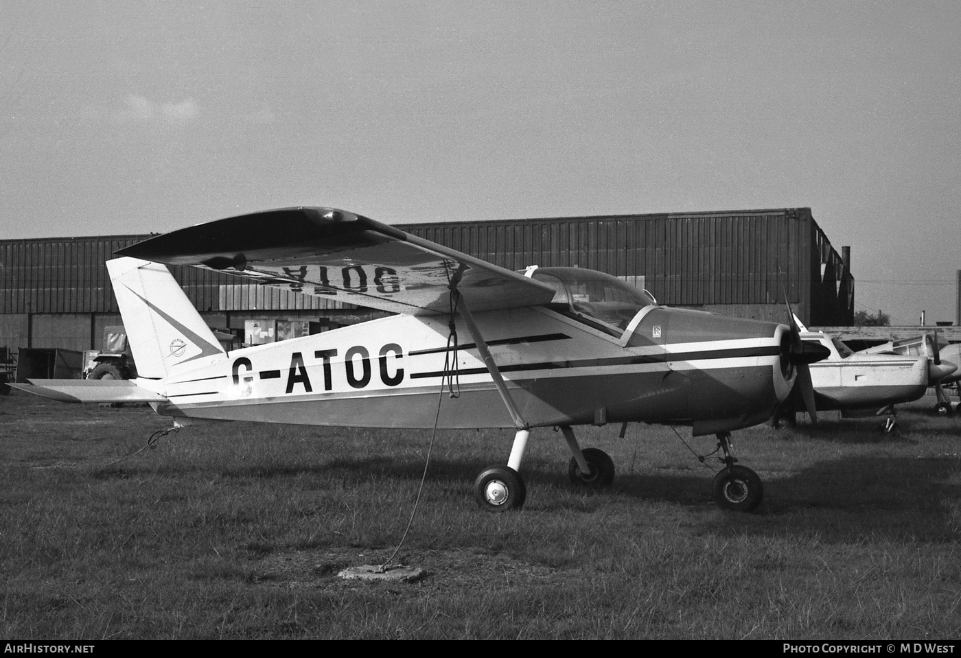 Aircraft Photo of G-ATOC | Bölkow Bo-208C Junior | AirHistory.net #78642