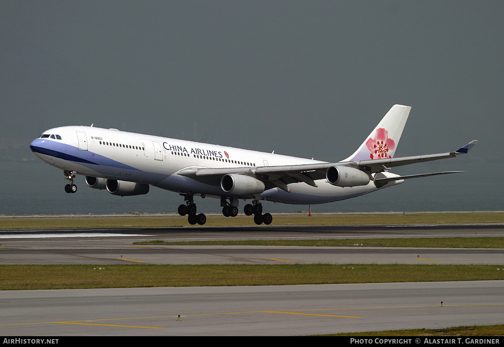 Aircraft Photo of B-18803 | Airbus A340-313 | China Airlines | AirHistory.net #78649