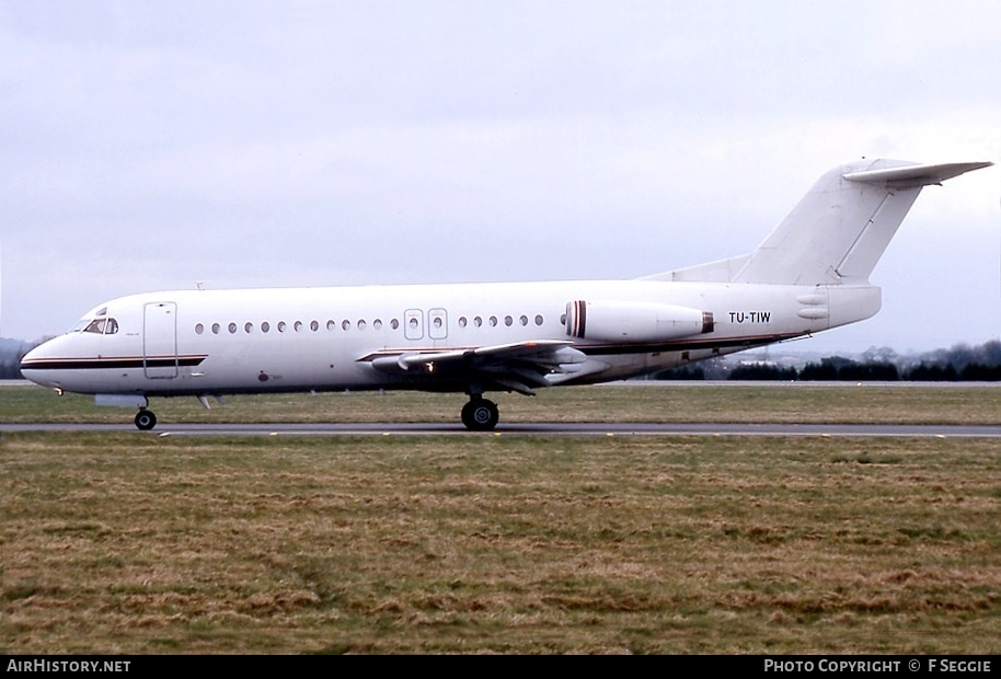 Aircraft Photo of TU-TIW | Fokker F28-4000 Fellowship | Air Ivoire | AirHistory.net #78650