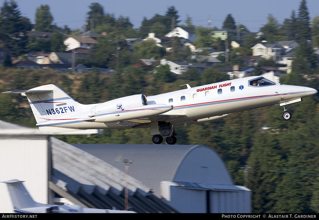 Aircraft Photo of N362FW | Gates Learjet 35A | Guardian Flight | AirHistory.net #78670