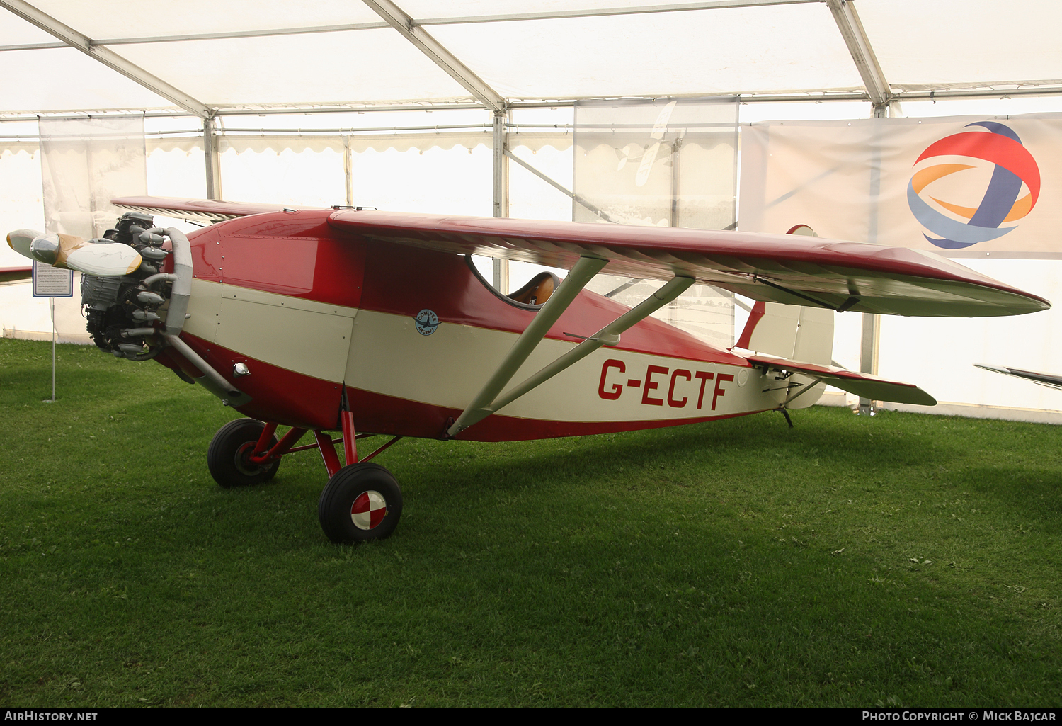 Aircraft Photo of G-ECTF | Comper CLA Swift (replica) | AirHistory.net #78683