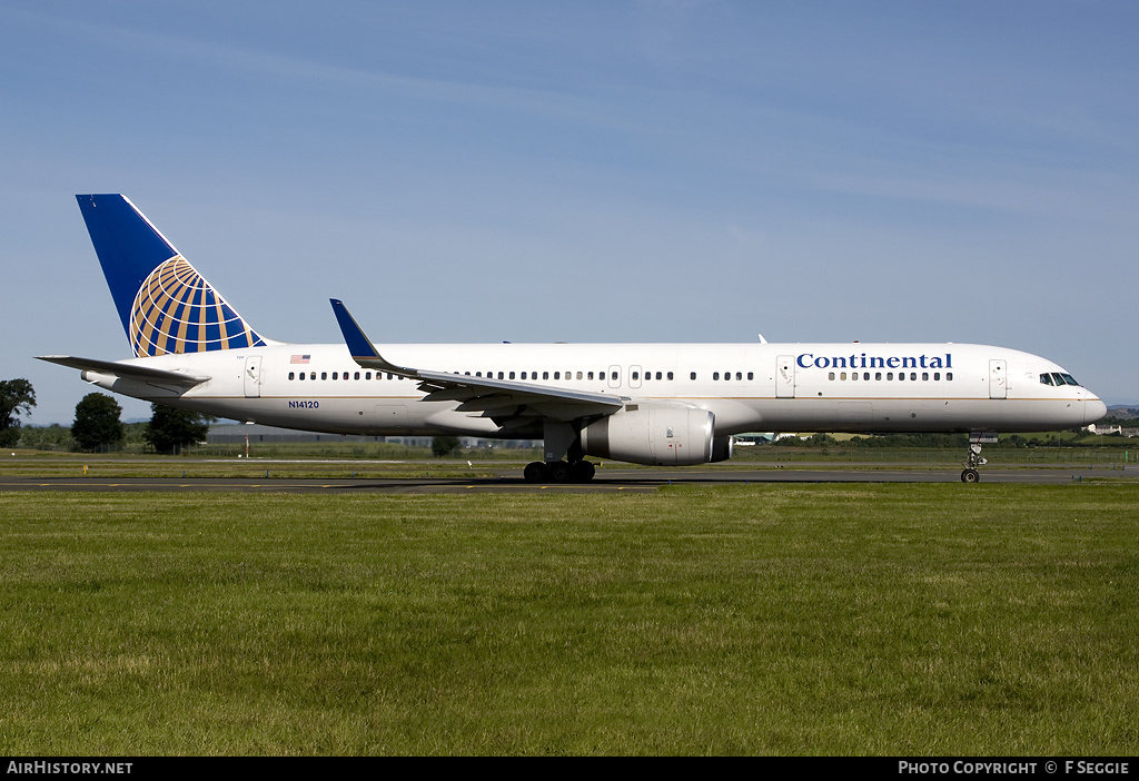 Aircraft Photo of N14120 | Boeing 757-224 | Continental Airlines | AirHistory.net #78686