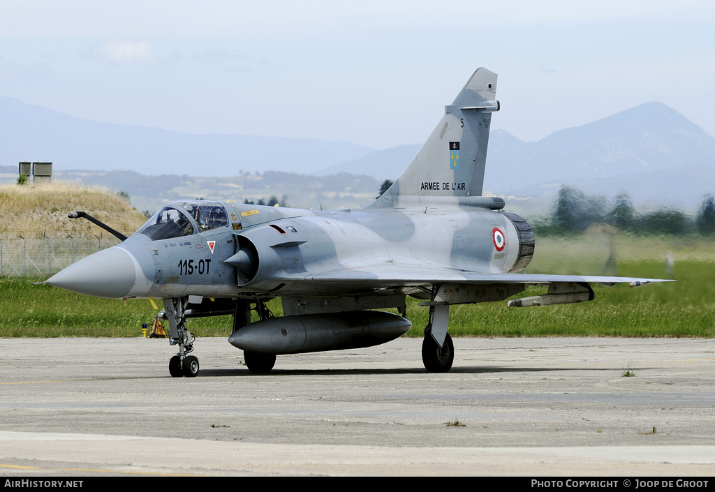 Aircraft Photo of 5 | Dassault Mirage 2000C | France - Air Force | AirHistory.net #78689