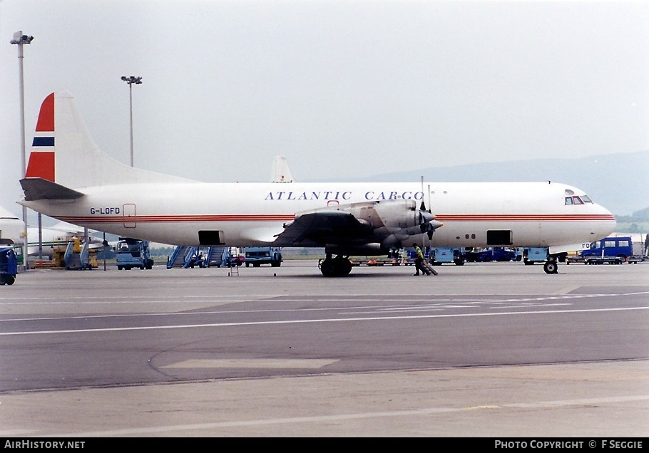 Aircraft Photo of G-LOFD | Lockheed L-188C(F) Electra | Atlantic Airlines Cargo | AirHistory.net #78709