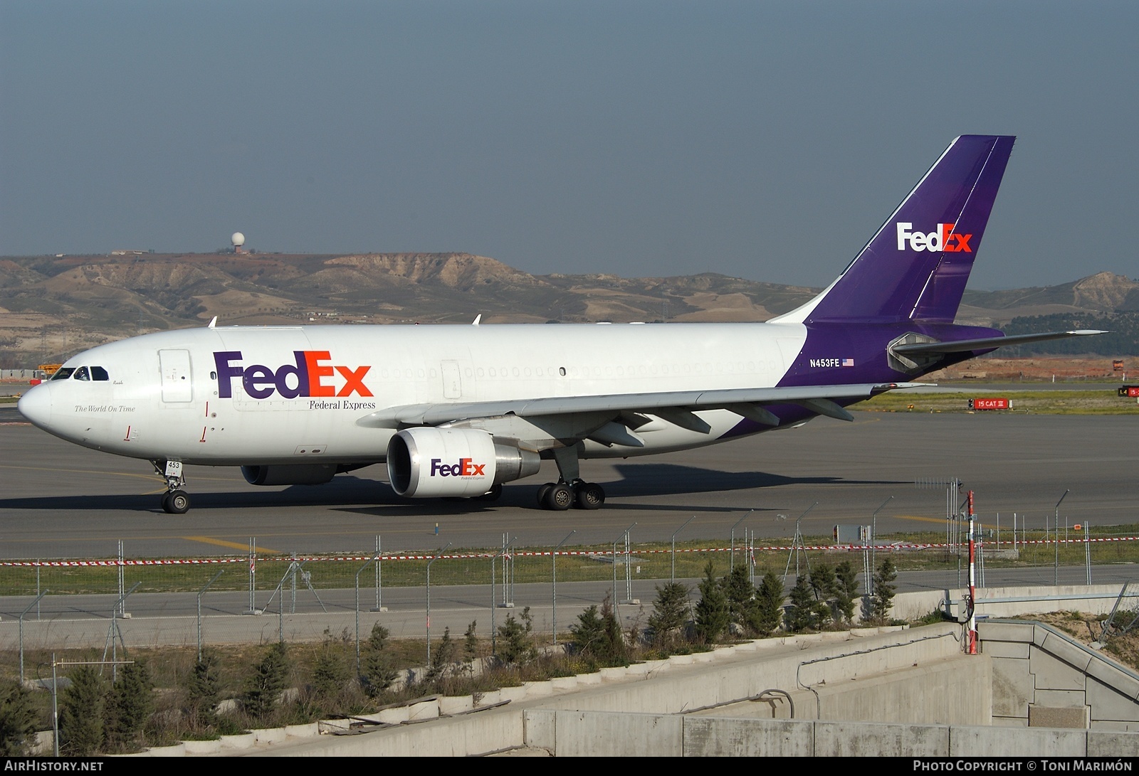 Aircraft Photo of N453FE | Airbus A310-222/F | Fedex - Federal Express | AirHistory.net #78753