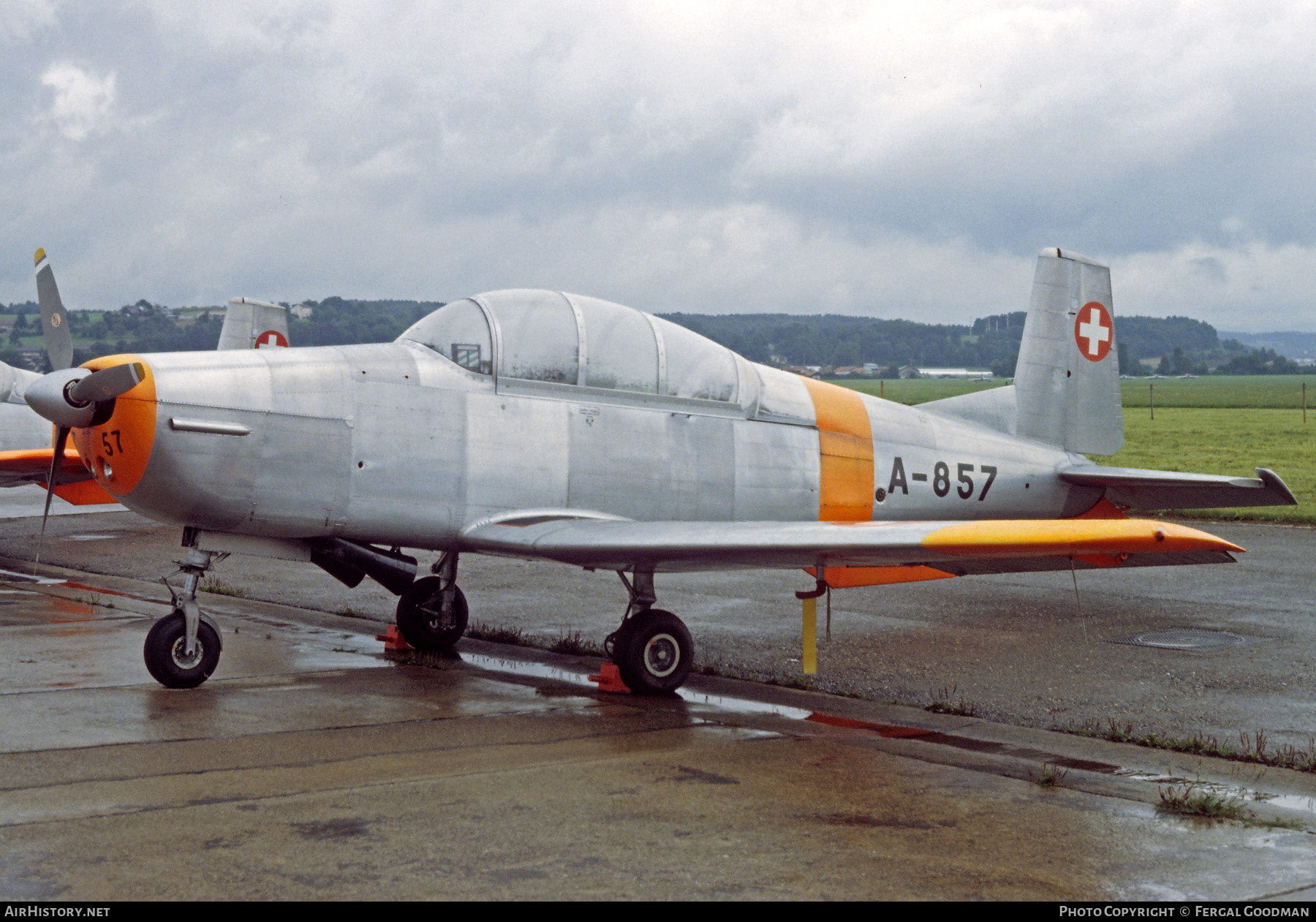 Aircraft Photo of A-857 | Pilatus P-3-05 | Switzerland - Air Force | AirHistory.net #78760