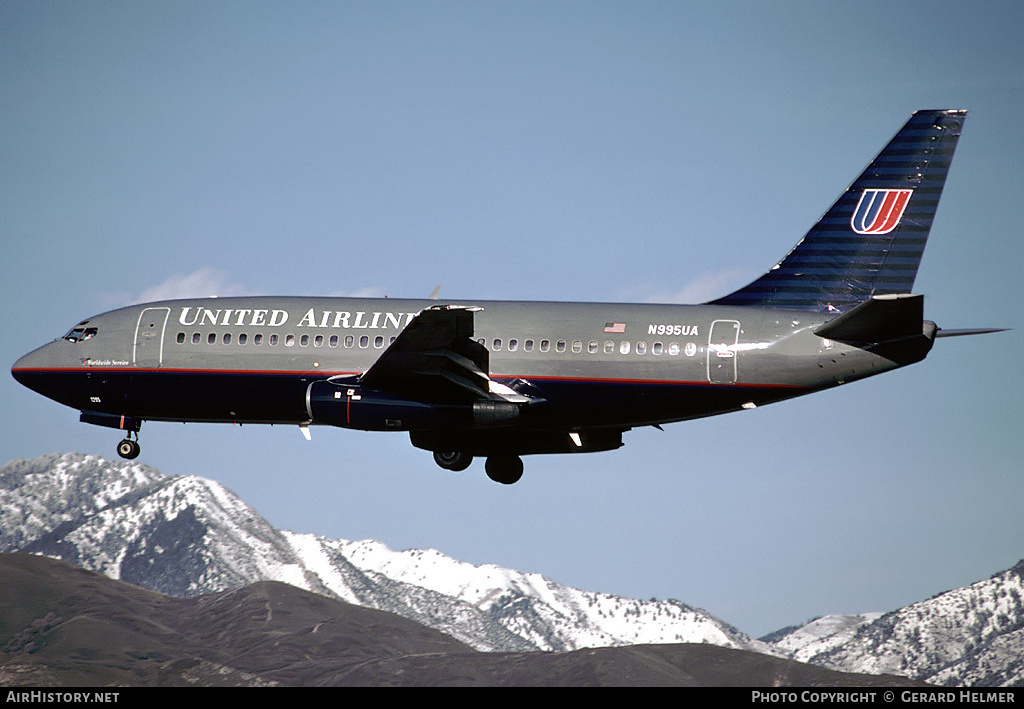 Aircraft Photo of N995UA | Boeing 737-291/Adv | United Airlines | AirHistory.net #78805