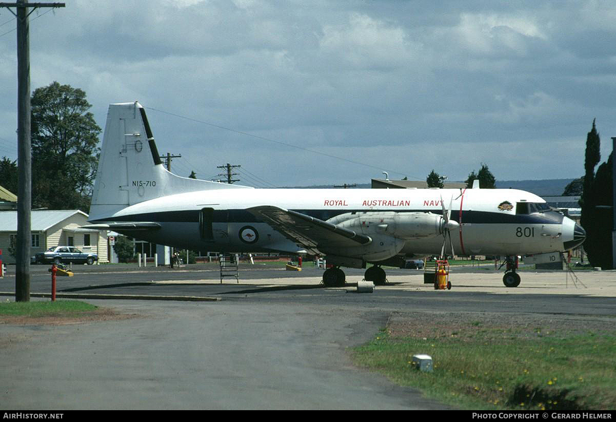 Aircraft Photo of N15-710 | Hawker Siddeley HS-748 Srs2/268 | Australia - Navy | AirHistory.net #78815