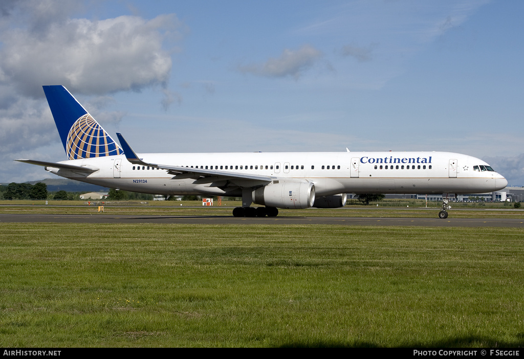 Aircraft Photo of N29124 | Boeing 757-224 | Continental Airlines | AirHistory.net #78834