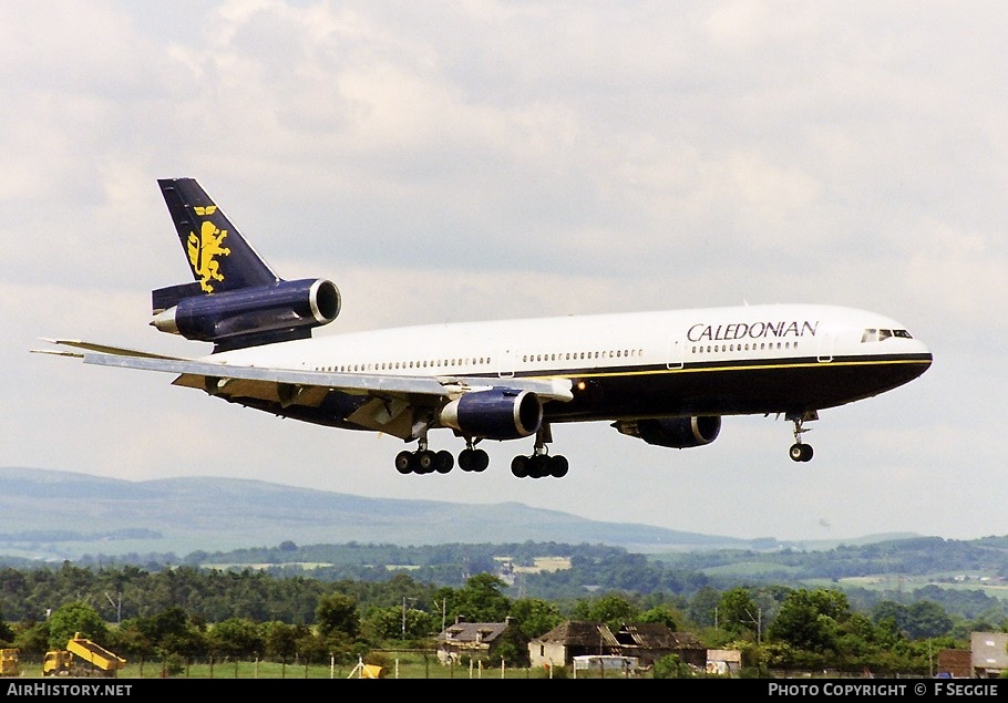 Aircraft Photo of G-LYON | McDonnell Douglas DC-10-30 | Caledonian Airways | AirHistory.net #78842