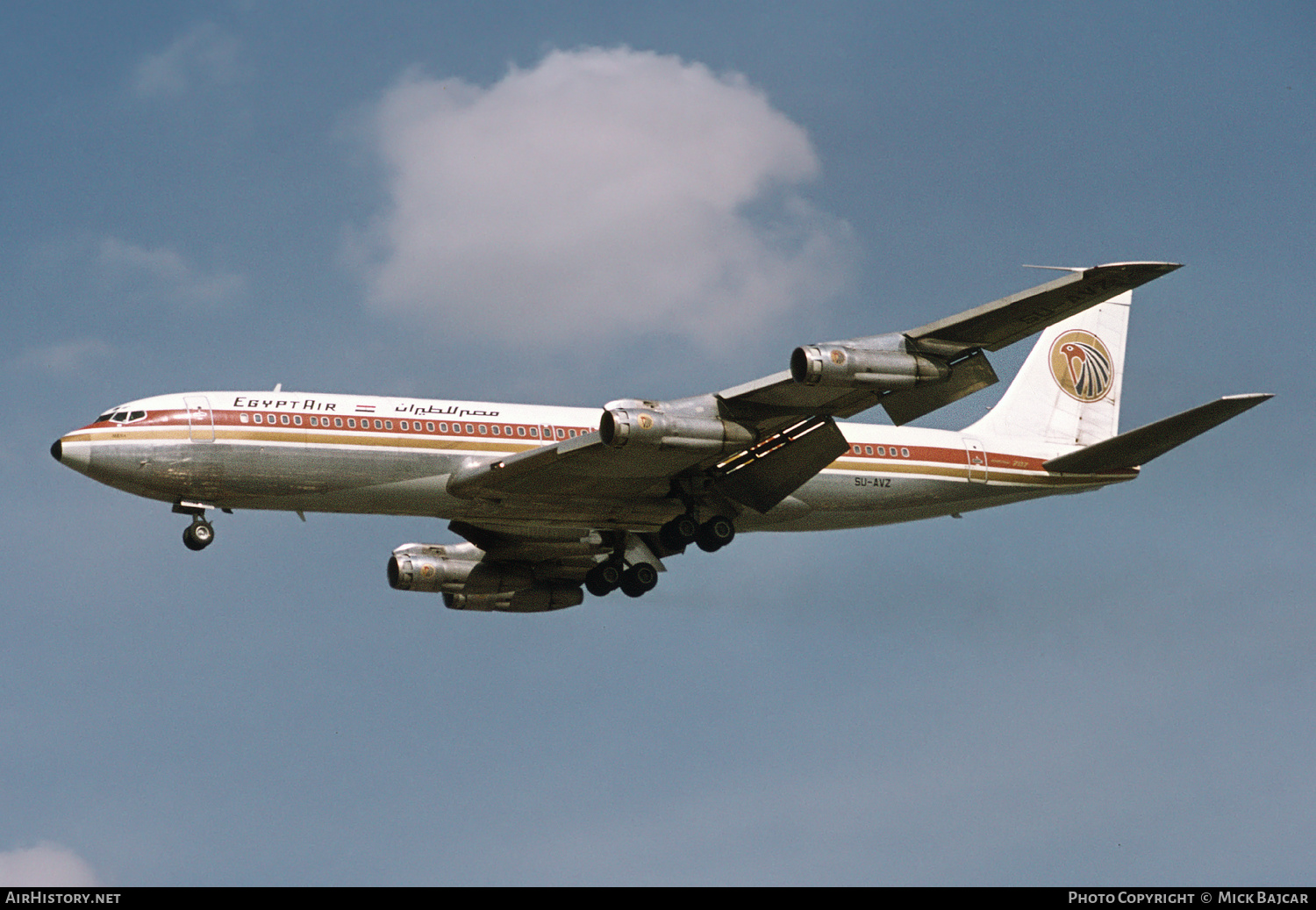 Aircraft Photo of SU-AVZ | Boeing 707-366C | EgyptAir | AirHistory.net #78849