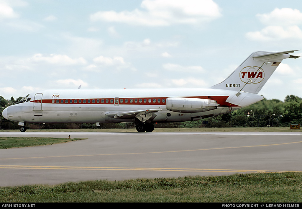 Aircraft Photo of N1060T | Douglas DC-9-15 | Trans World Airlines - TWA | AirHistory.net #78853