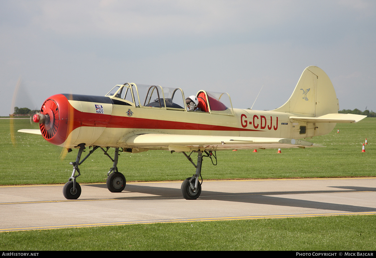 Aircraft Photo of G-CDJJ | Yakovlev Yak-52 | AirHistory.net #78869