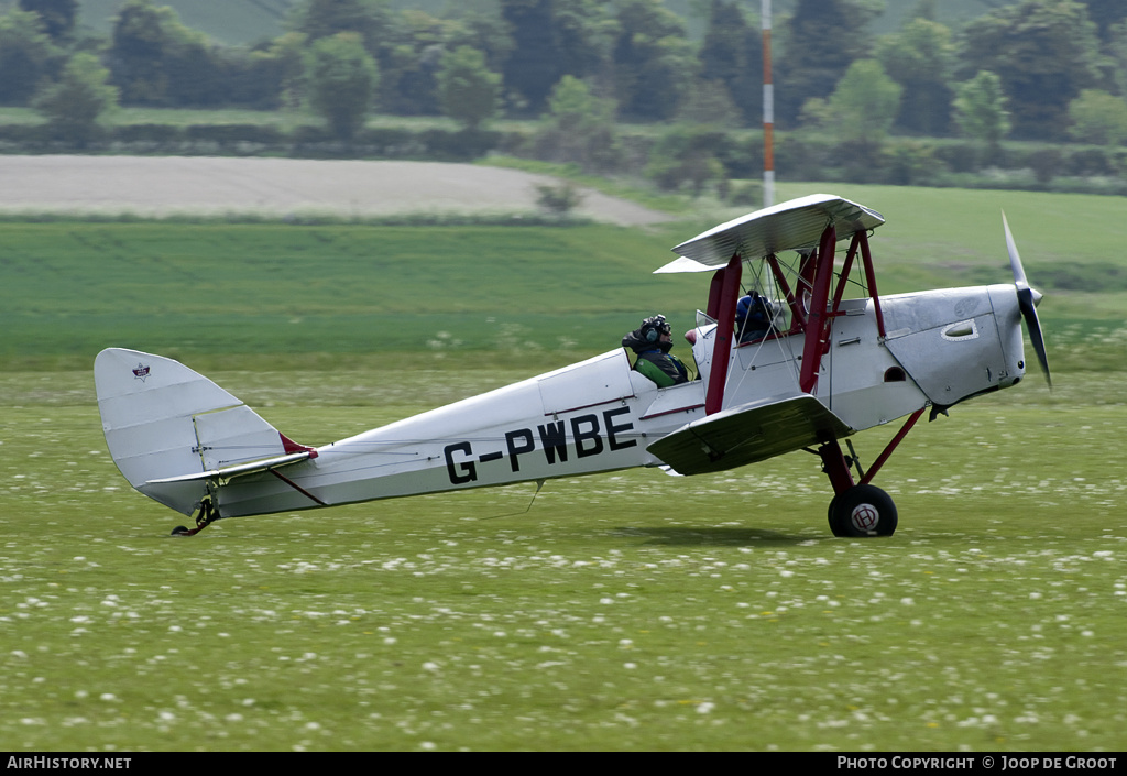 Aircraft Photo of G-PWBE | De Havilland D.H. 82A Tiger Moth II | AirHistory.net #78878