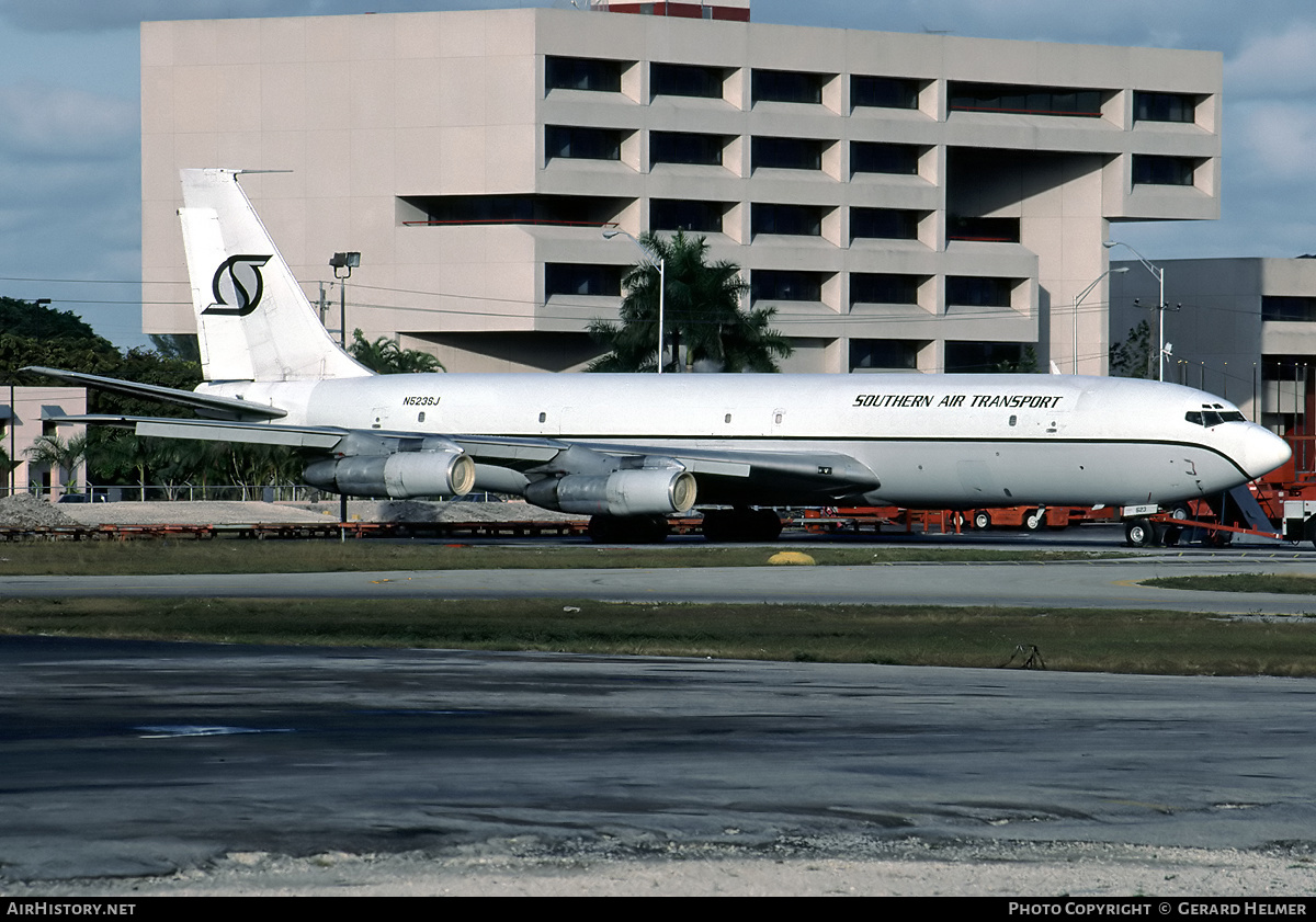 Aircraft Photo of N523SJ | Boeing 707-369C | Southern Air Transport | AirHistory.net #78887