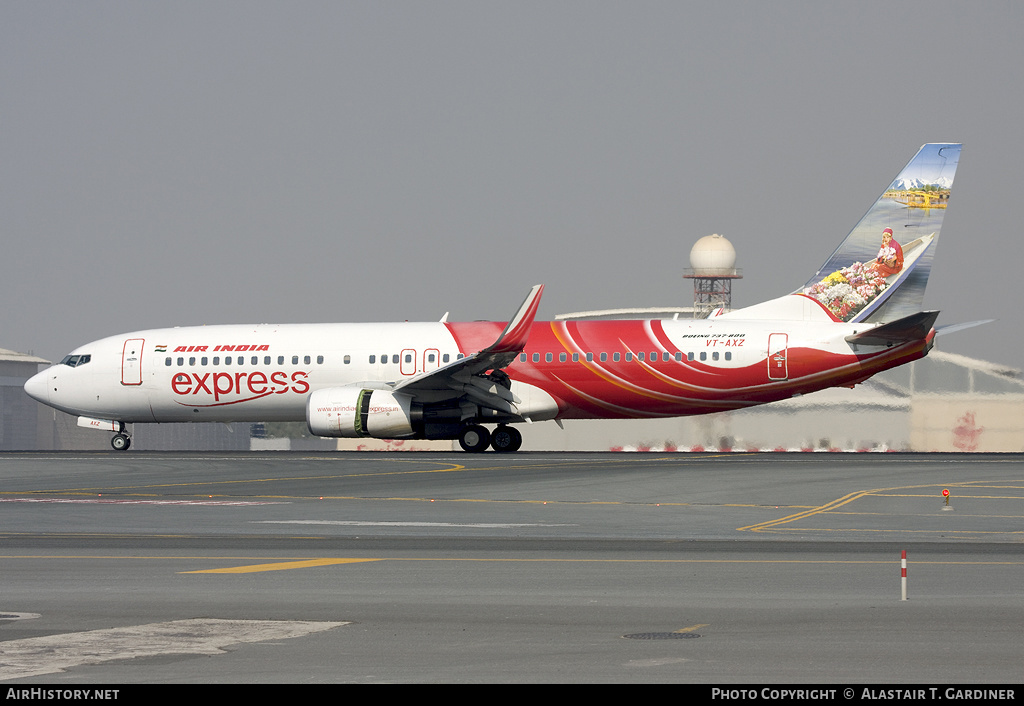 Aircraft Photo of VT-AXZ | Boeing 737-8HG | Air India Express | AirHistory.net #78898