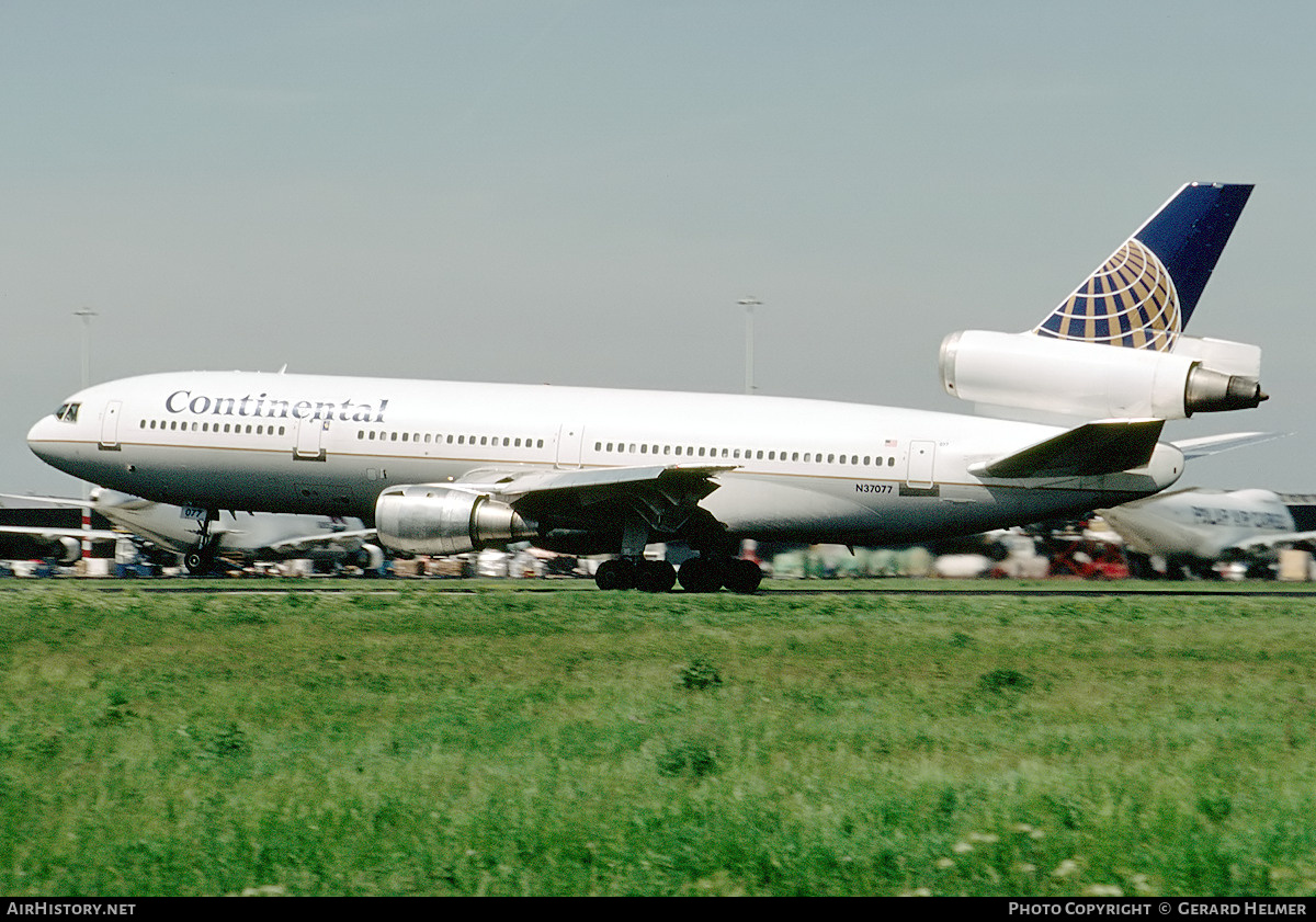 Aircraft Photo of N37077 | McDonnell Douglas DC-10-30 | Continental Airlines | AirHistory.net #78912