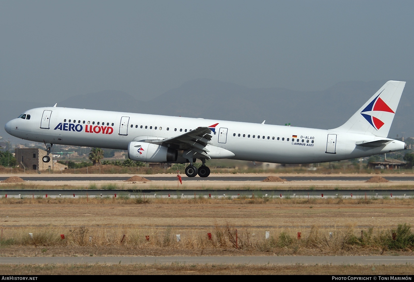 Aircraft Photo of D-ALAO | Airbus A321-231 | Aero Lloyd | AirHistory.net #78928