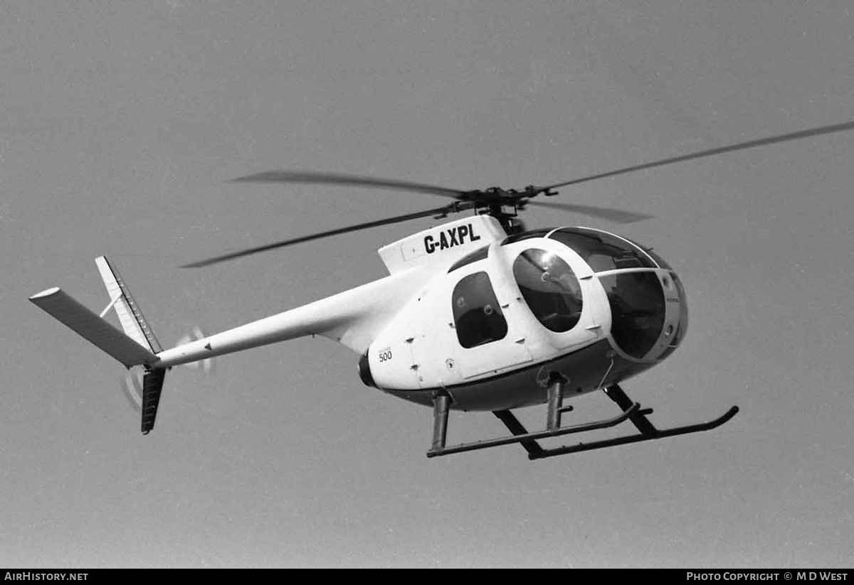 Aircraft Photo of G-AXPL | Hughes 500C (369HS) | AirHistory.net #78954