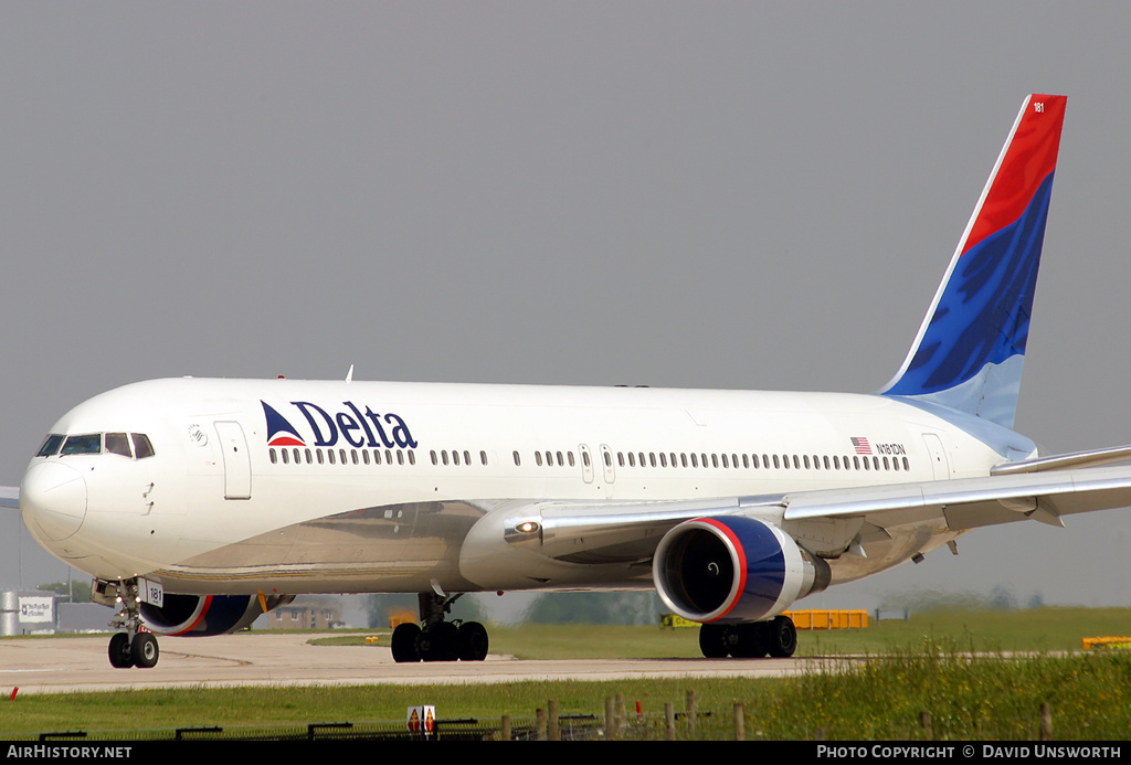 Aircraft Photo of N181DN | Boeing 767-332/ER | Delta Air Lines | AirHistory.net #78977