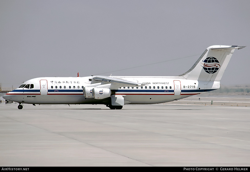 Aircraft Photo of B-2719 | British Aerospace BAe-146-300 | China Northwest Airlines | AirHistory.net #78981