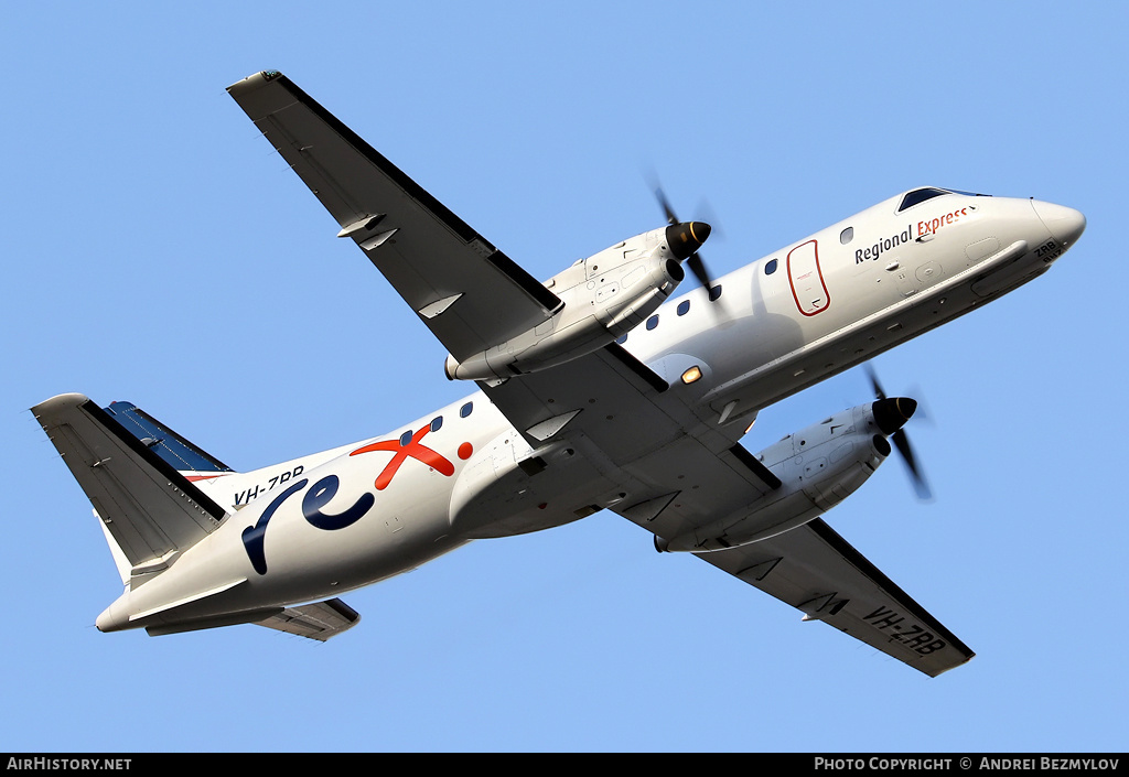 Aircraft Photo of VH-ZRB | Saab 340B | REX - Regional Express | AirHistory.net #78988