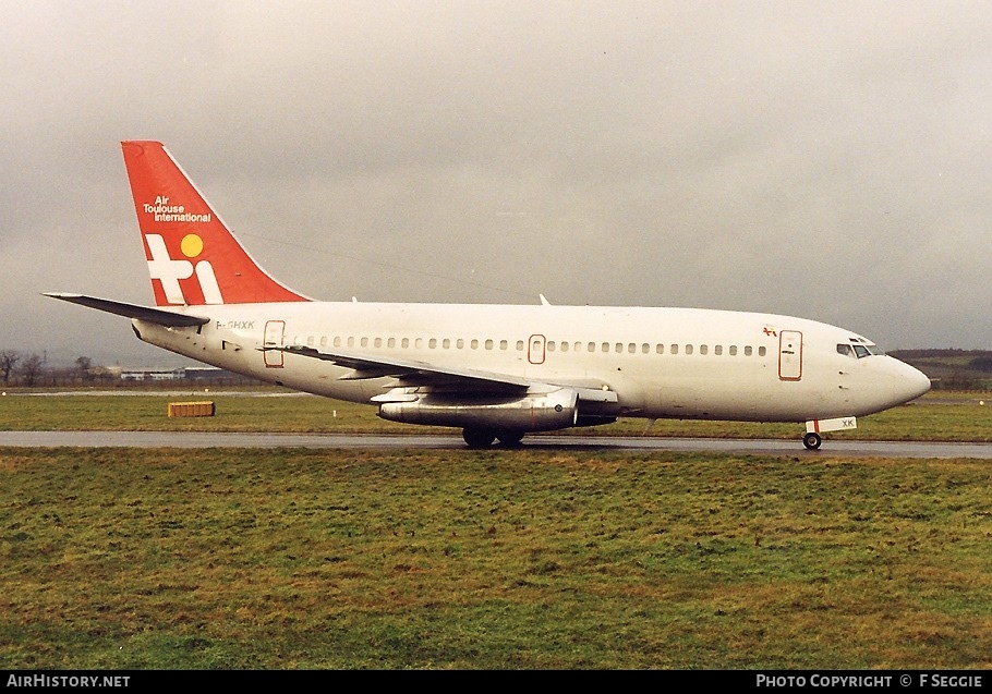 Aircraft Photo of F-GHXK | Boeing 737-2A1/Adv | Air Toulouse International | AirHistory.net #78997