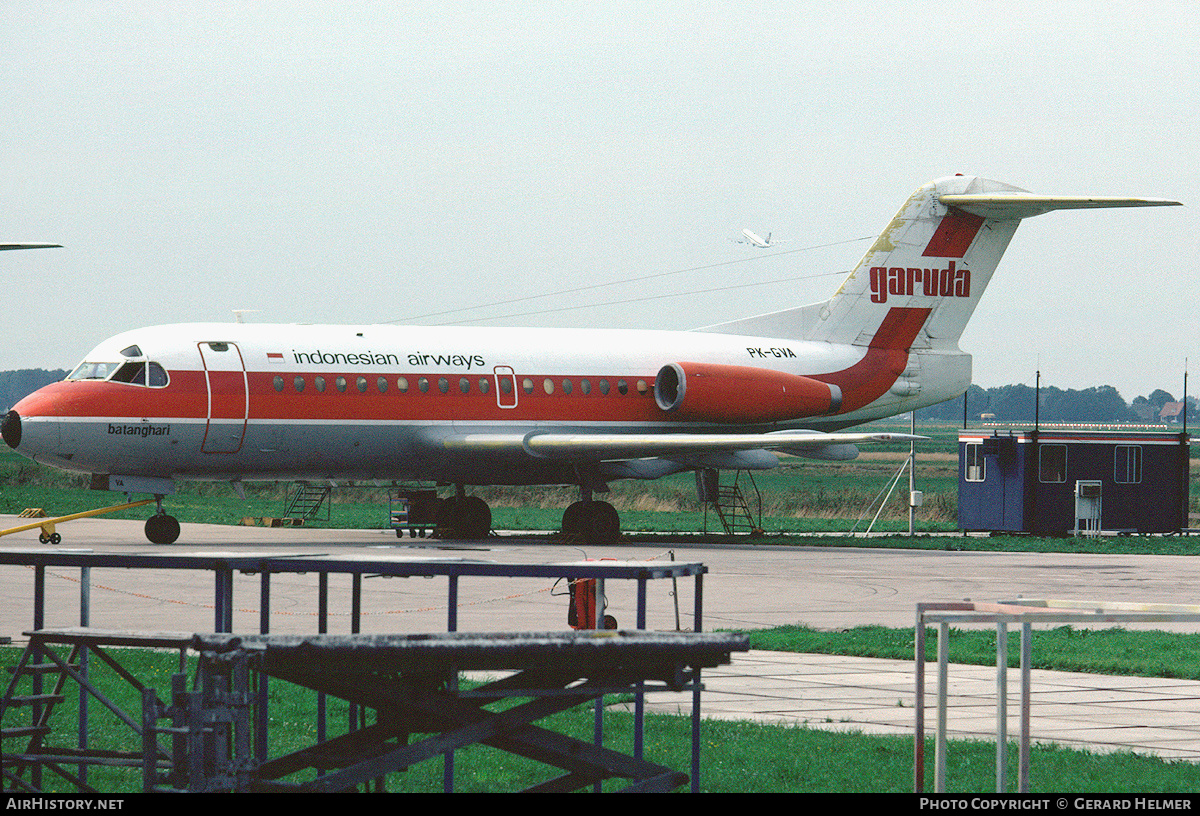 Aircraft Photo of PK-GVA | Fokker F28-1000 Fellowship | Garuda Indonesian Airways | AirHistory.net #79018