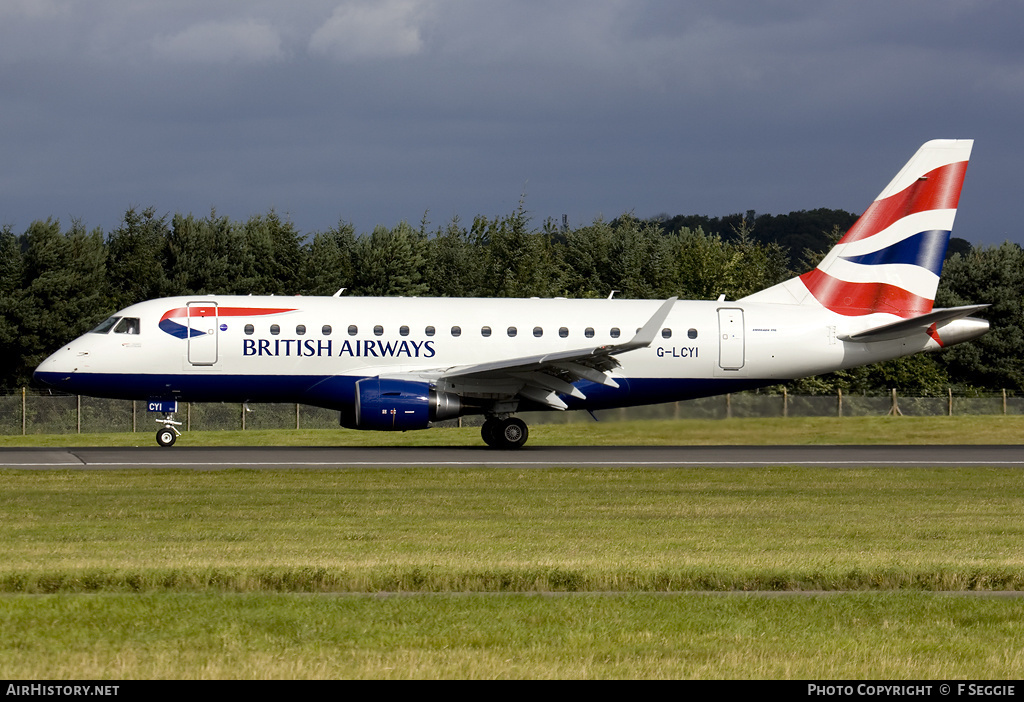 Aircraft Photo of G-LCYI | Embraer 170STD (ERJ-170-100STD) | British Airways | AirHistory.net #79024