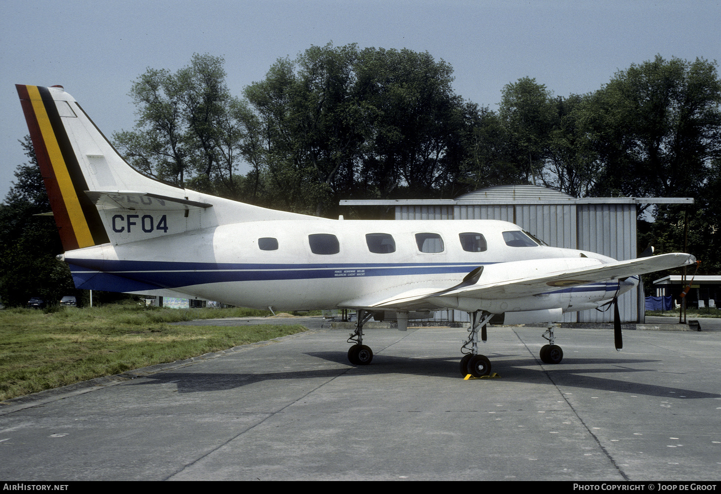 Aircraft Photo of CF04 | Swearingen SA-226T Merlin IIIA | Belgium - Air Force | AirHistory.net #79025