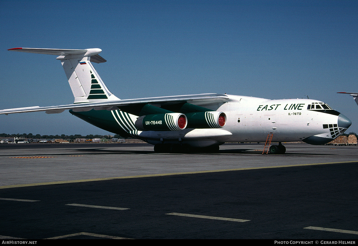 Aircraft Photo of UK-76448 | Ilyushin Il-76TD | East Line | AirHistory.net #79027