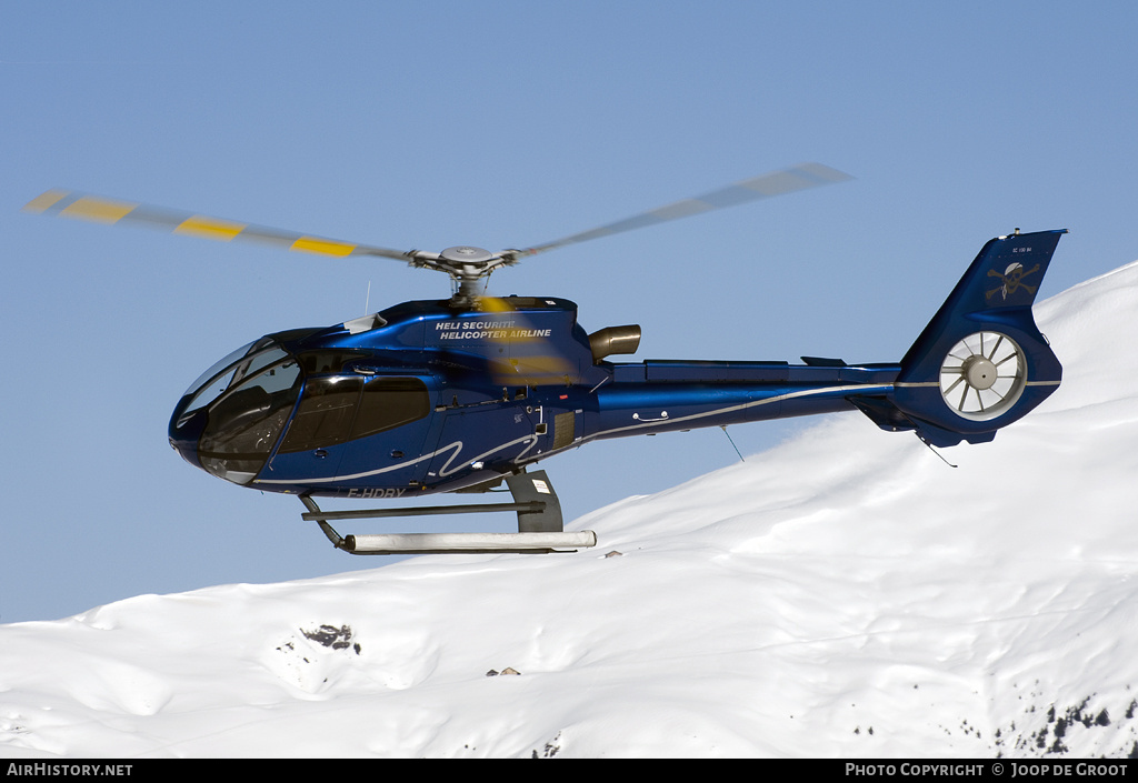 Aircraft Photo of F-HDRY | Eurocopter EC-130B-4 | Héli Sécurité Helicopter Airline | AirHistory.net #79035