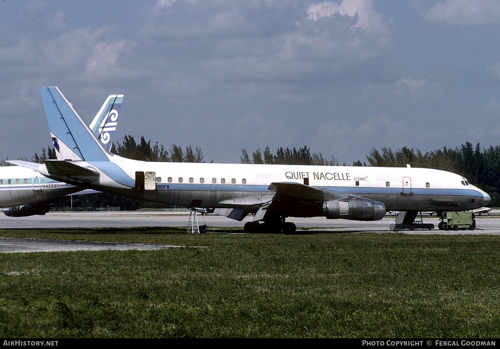 Aircraft Photo of N801FB | McDonnell Douglas DC-8-55/F | Quiet Nacelle Corp. | AirHistory.net #79045