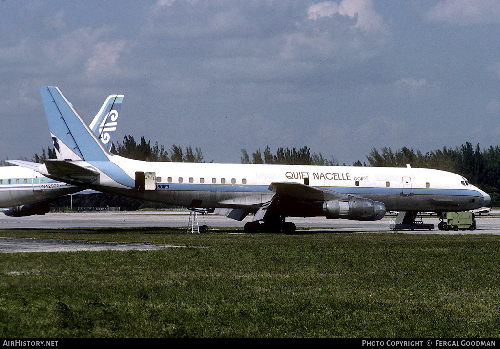 Aircraft Photo of N801FB | McDonnell Douglas DC-8-55(F) | Quiet Nacelle Corp. | AirHistory.net #79045
