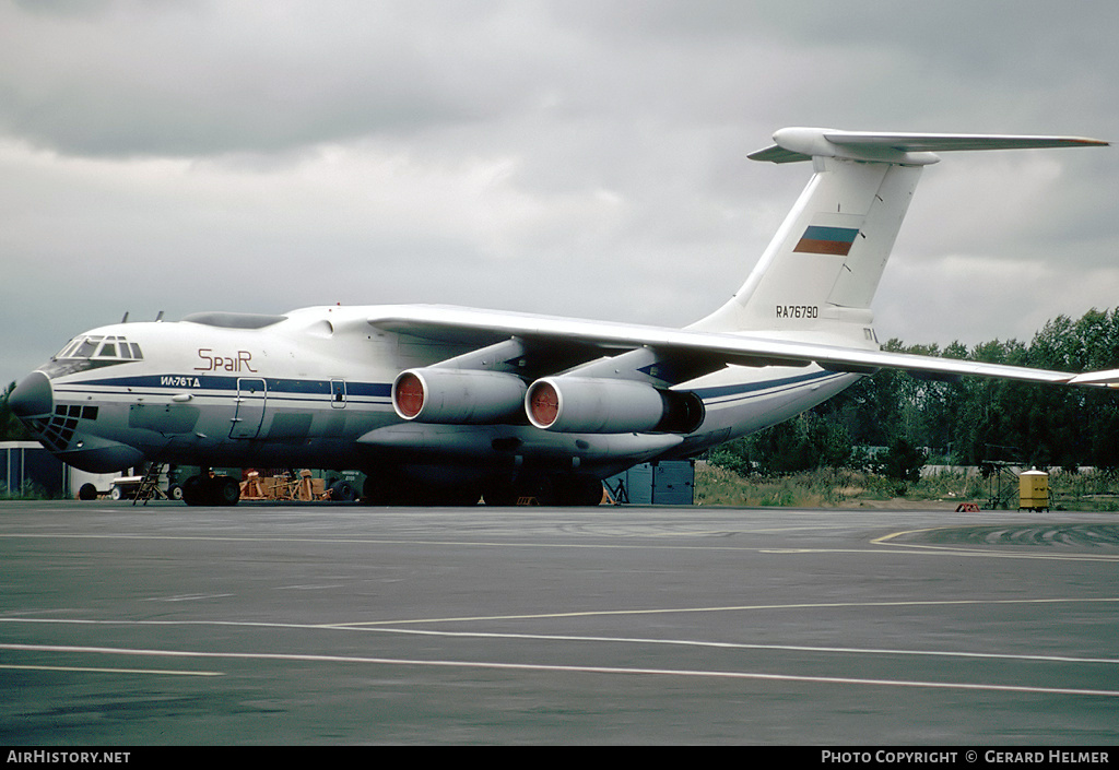 Aircraft Photo of RA-76790 | Ilyushin Il-76TD | SPAIR Air Transport Corporation | AirHistory.net #79046