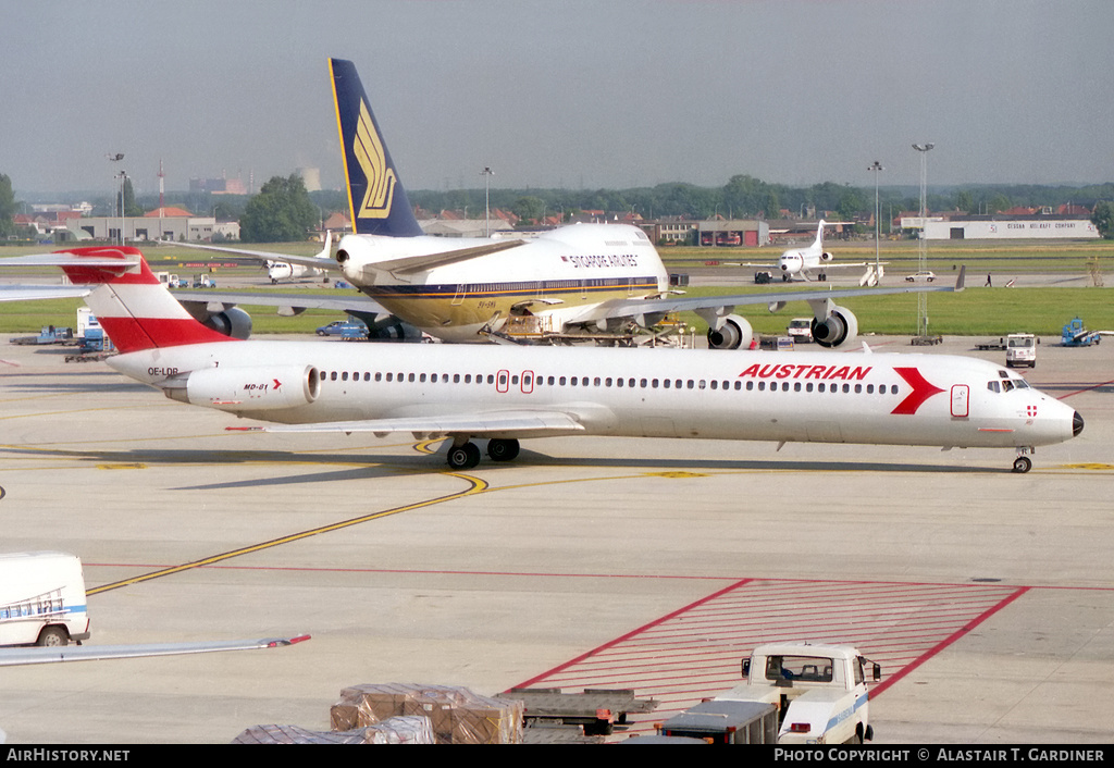 Aircraft Photo of OE-LDR | McDonnell Douglas MD-81 (DC-9-81) | Austrian Airlines | AirHistory.net #79052