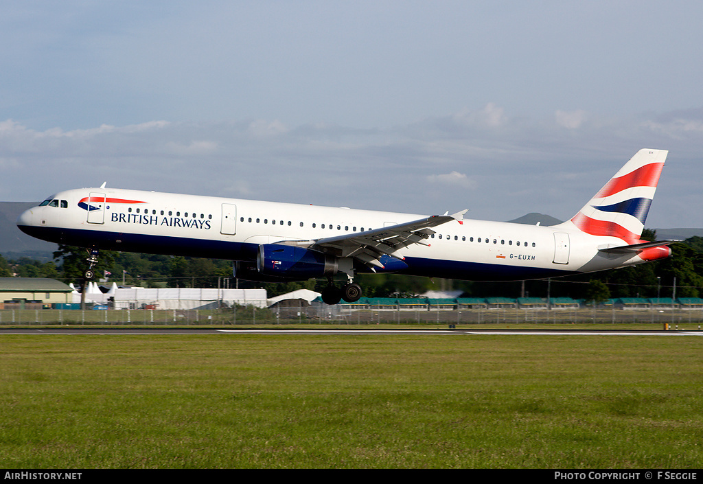 Aircraft Photo of G-EUXH | Airbus A321-231 | British Airways | AirHistory.net #79053