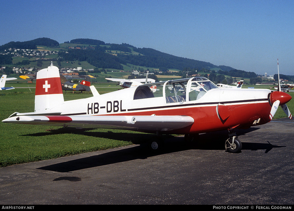 Aircraft Photo of HB-DBL | Saab 91D Safir | AirHistory.net #79071
