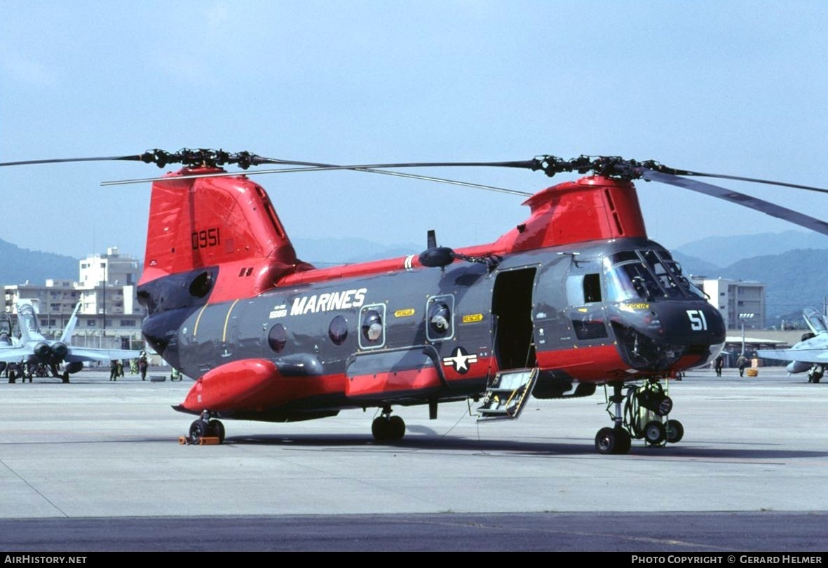 Aircraft Photo of 150951 | Boeing Vertol HH-46D Sea Knight | USA - Marines | AirHistory.net #79076