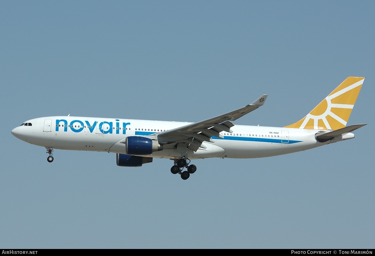 Aircraft Photo of SE-RBF | Airbus A330-223 | Novair | AirHistory.net #79089