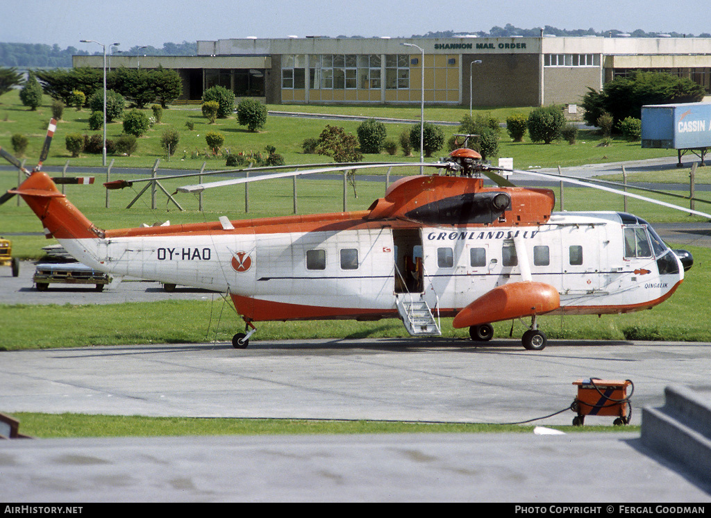 Aircraft Photo of OY-HAO | Sikorsky S-61N | Greenlandair - Grønlandsfly | AirHistory.net #79105