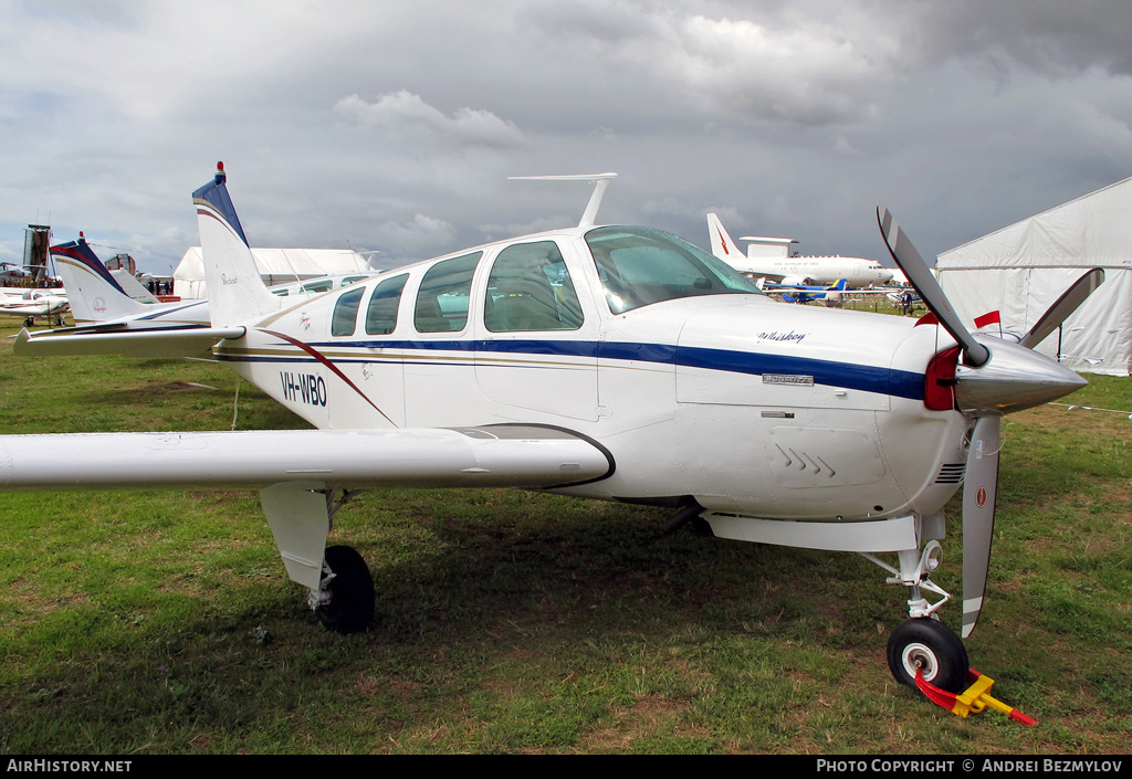 Aircraft Photo of VH-WBO | Beech A36 Bonanza 36 | AirHistory.net #79107