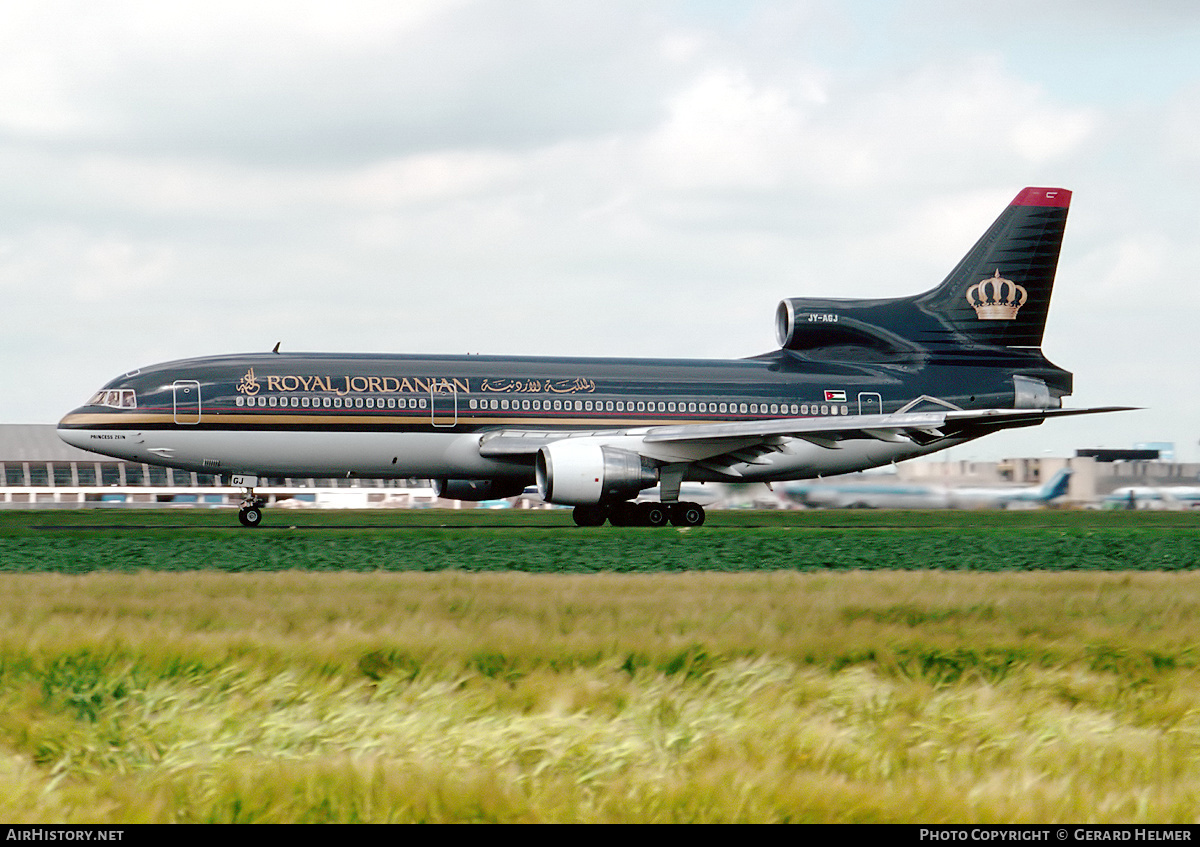 Aircraft Photo of JY-AGJ | Lockheed L-1011-385-3 TriStar 500 | Royal Jordanian Airlines | AirHistory.net #79108