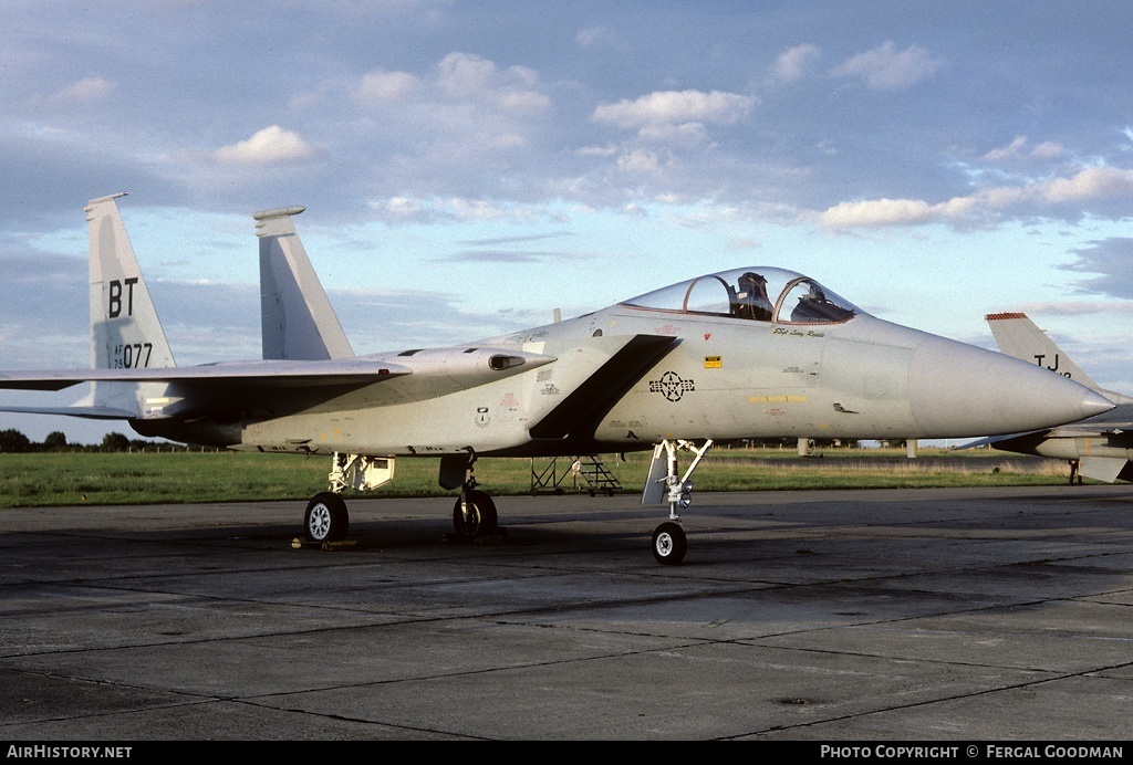 Aircraft Photo of 79-0077 / AF79-077 | McDonnell Douglas F-15C Eagle | USA - Air Force | AirHistory.net #79112