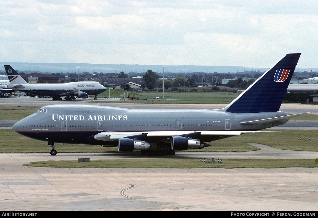 Aircraft Photo of N145UA | Boeing 747SP-21 | United Airlines | AirHistory.net #79116
